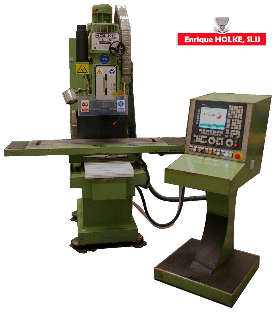 FRESADORA OCASIÓN HOLKE F-17 CNC